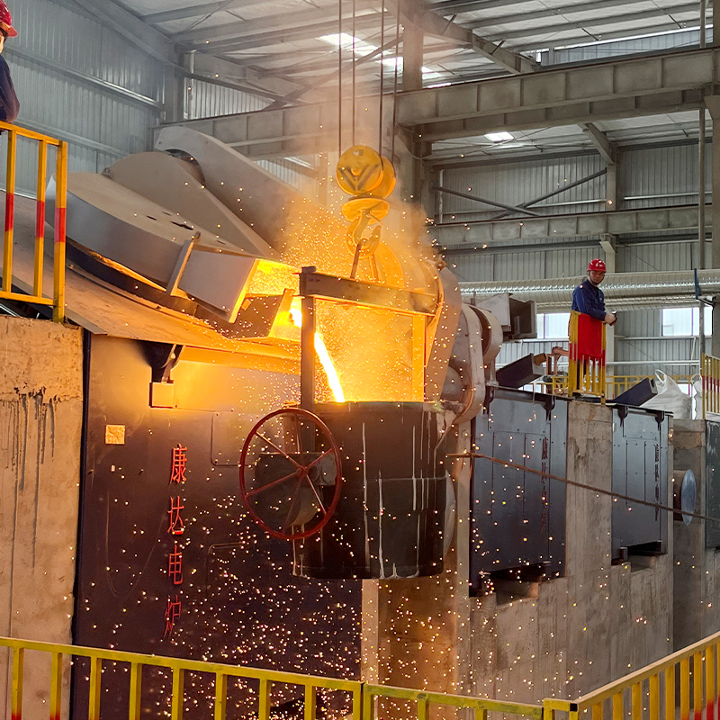 Steel Shell Medium Frequency Induction Furnace