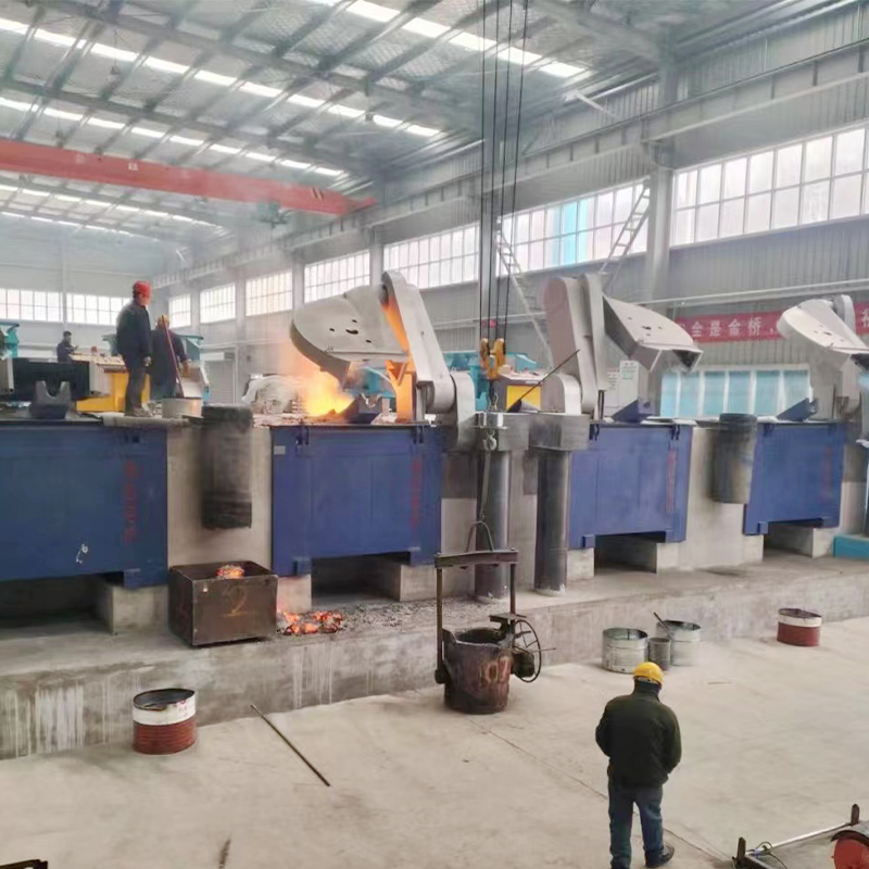 Energy Saving Steel Shell Induction Melting Furnace