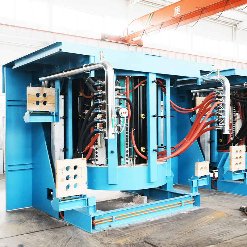 High Efficiency Steel Shell Induction Melting Furnace