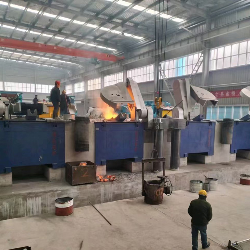 Efficient Steel Shell Induction Melting Furnace