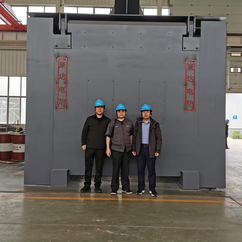 Steel shell Induction Melting Furnace
