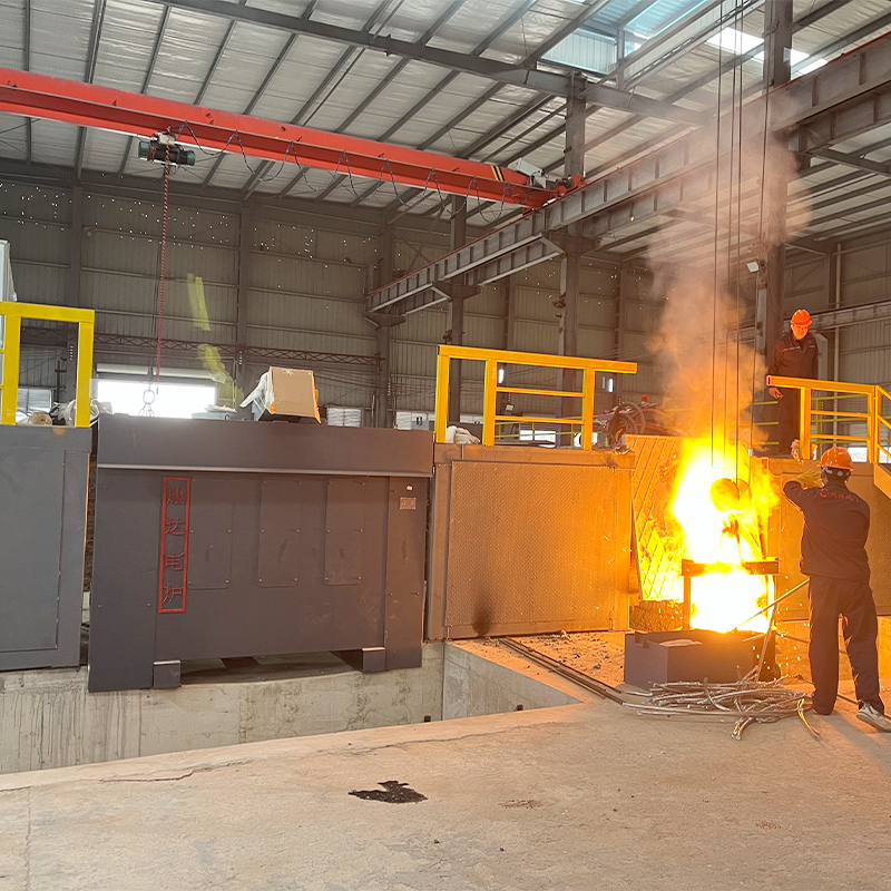 Aluminum Shell Induction Furnace For Foundry