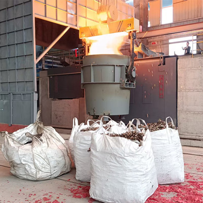 15T Steel Shell Melting Furnace Successfully Delivery to Our Customer