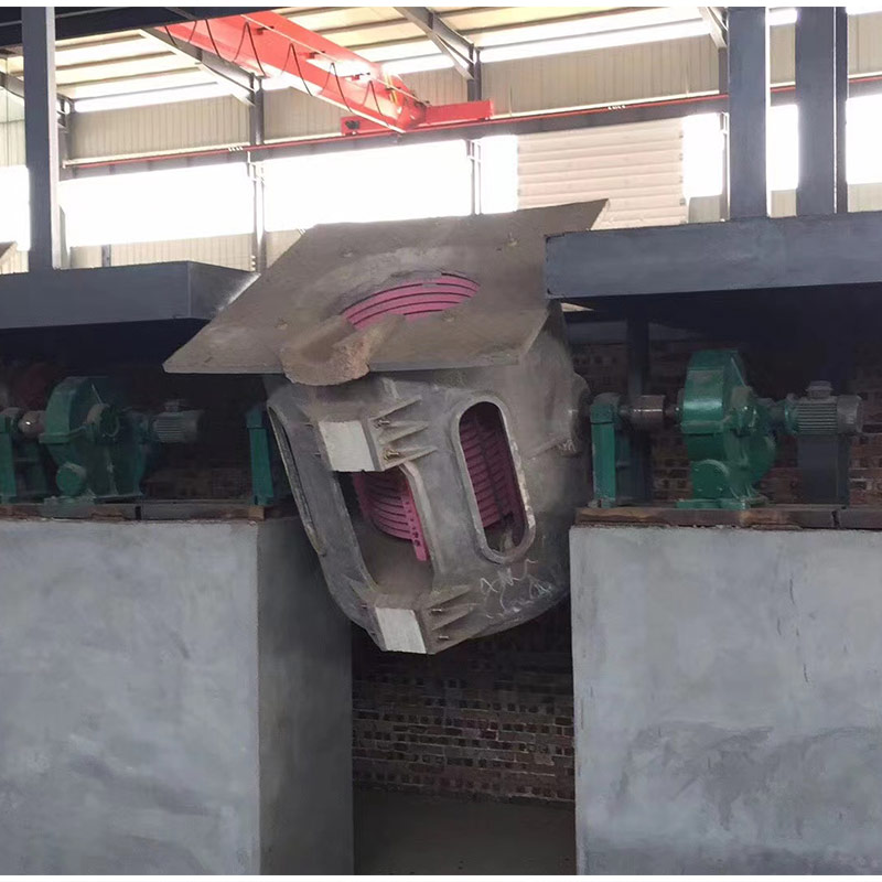 Medium Frequency Induction Melting Aluminum Shell Furnace