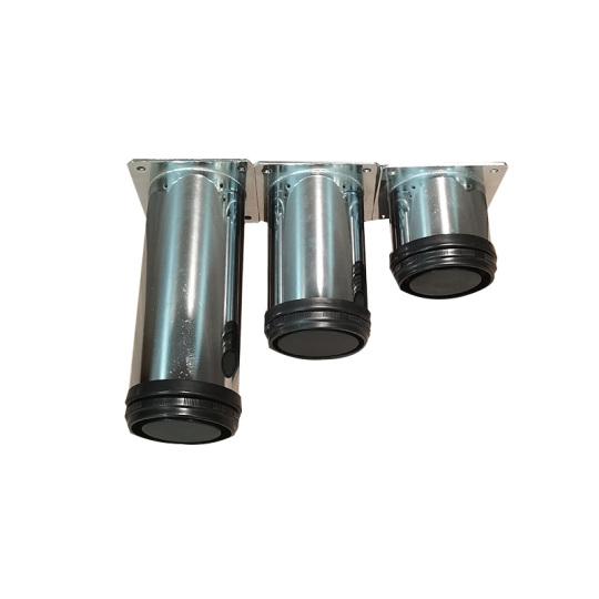 Pied de lit moderne en métal galvanisé