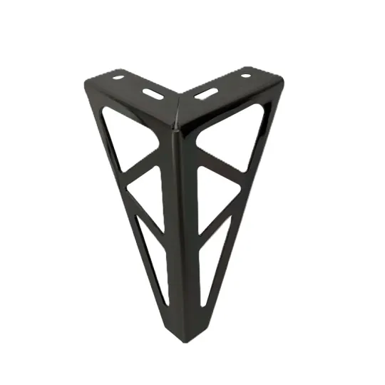 Patas de hierro para mesa, de fábrica, cromadas, negras y doradas, accesorios para muebles, patas de sofá, patas de metal para muebles.