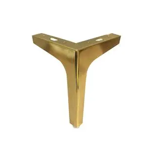 Furniture Hardware Accessories Metal Plating Polishing Sofa Legs Bed Foot Chair Feet Coffee Table Leg for Bedroom