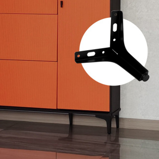 Furniture Hardware Accessories Metal Plating Polishing Sofa Legs Bed Foot Chair Feet Coffee Table Leg for Bedroom