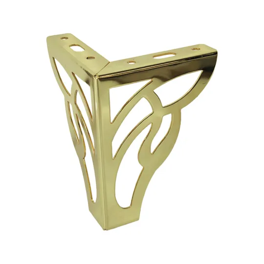 Golden Black Chrome Metal Furniture Accessories Metal Sofa Leg Furniture Sofa Legs Metal Legs for Sofas