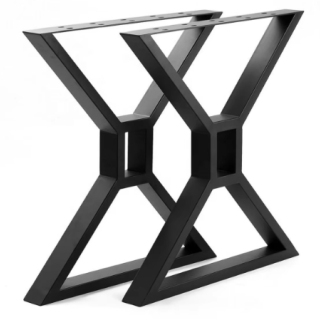 Прочные металлические ножки стола