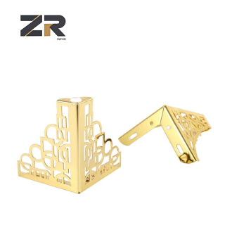 Manufacturing Factory Custom Luxury Brass Metal Metallic Chrome Bed Sideboards Feet Furniture Cabinet Sofa Legs for Sofa