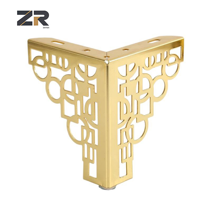 gold sofa legs