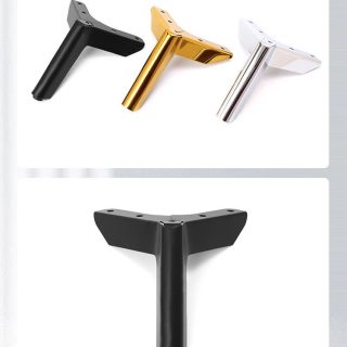 ZERUN 2025 Popular Metal Furniture Legs Gold Chrome Square Sofa Outdoor Living Room Hospital Protection Table Use for Hotels