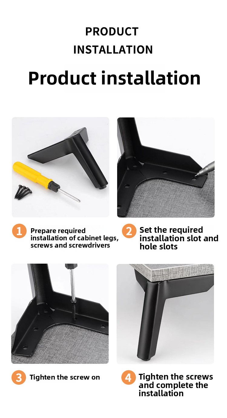 metal furniture legs