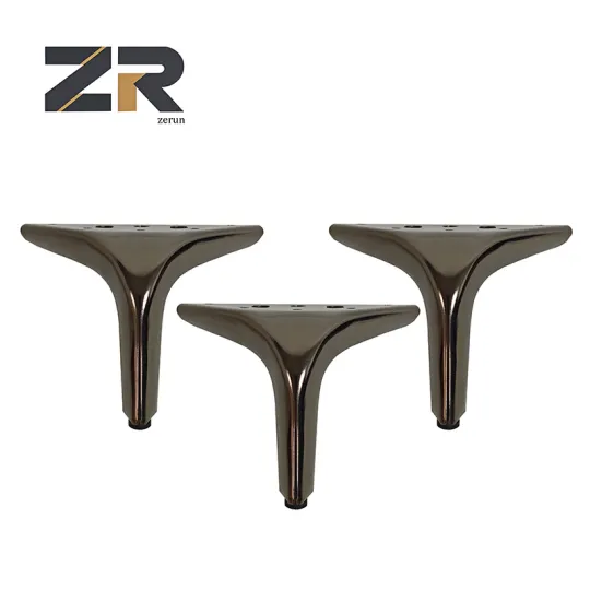 Modern Unique Gun Black Iron Sofa Table Legs Stylish Furniture for Living Room Dining Kitchen Outdoor Bed Chair Hotels Cabinets