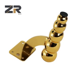 Pernas de móveis de metal modernas ZERUN, material de ferro para sala de jantar/cozinha/sala de estar/cadeira de quarto/banco, reparo de sofá e armário
