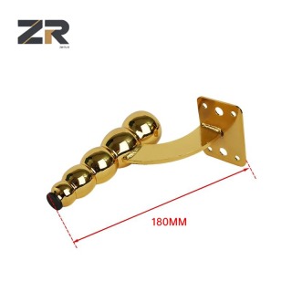 Pernas de móveis de metal modernas ZERUN, material de ferro para sala de jantar/cozinha/sala de estar/cadeira de quarto/banco, reparo de sofá e armário
