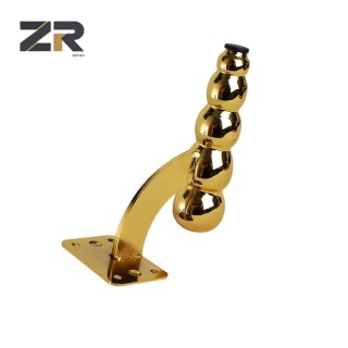 أرجل أثاث معدنية حديثة من زيرون مصنوعة من مادة الحديد لغرفة الطعام/المطبخ/غرفة المعيشة/غرفة النوم، كرسي/مقعد، خزانة أريكة