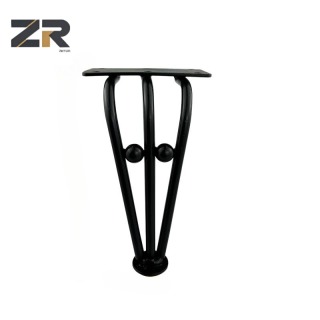 ZERUN New Style Modern Iron Claw Type Sofa Feet Hot Selling Iron Furniture Legs for Hotel Outdoor Living Room Bedroom Use