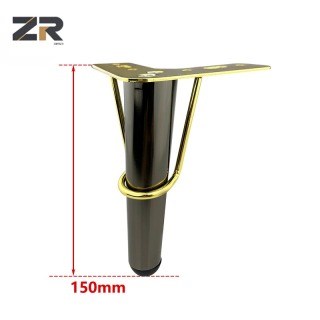 Pés de móveis de novo estilo ZERUN, estilo moderno, metal para cama, sofá, mesa para quarto, sala de estar, uso em hotel, mais vendidos