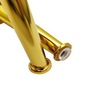 Pés de cadeira de ferro modernos ZERUN, pernas de sofá de metal dourado para mesa, sala de jantar, escritório, prédio, cama ao ar livre, hotel, academia