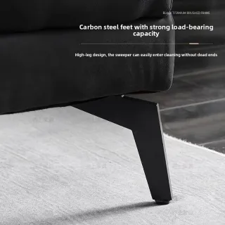 Patas de muebles de metal negro mate ZERUN, diseño minimalista moderno para sofá, mesa de TV, dormitorio, sala de estar, hogar, oficina, hotel.