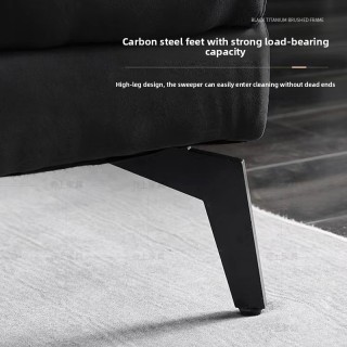 Pieds de meubles en métal noir mat ZERUN, design minimaliste moderne pour canapé, table TV, chambre à coucher, salon, bureau à domicile, hôtel
