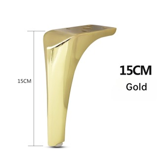 ZERUN Picioare de canapea moderne din metal auriu, vânzare fierbinte, picioare de mobilier cromate din fier, pentru scaun de sufragerie/bucătărie, lemn, fabricație directă, birou de acasă