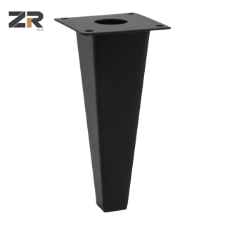 Patas cónicas modernas de metal ZERUN para muebles de cocina, hogar, oficina, hoteles, salas de estar, talleres, sofás, sillas, soportes cuadrados.