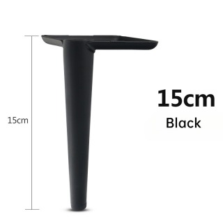 Patas de hierro modernas Zerun para muebles con recubrimiento en polvo, patas de mesa de metal para dormitorio, comedor, cocina, sala de estar, apartamento.