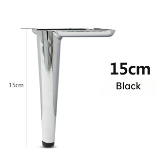 Patas de hierro modernas Zerun para muebles con recubrimiento en polvo, patas de mesa de metal para dormitorio, comedor, cocina, sala de estar, apartamento.