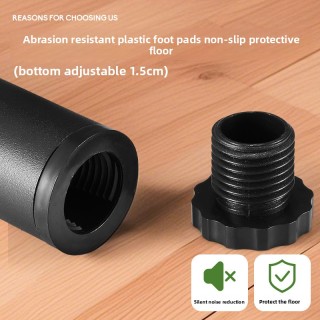 ЗЕРУН прочные железные ножки для мебели с прямым зерном, утолщенные металлические ножки для дивана, аксессуары для кроватей, современный декоративный гостиничный шкаф