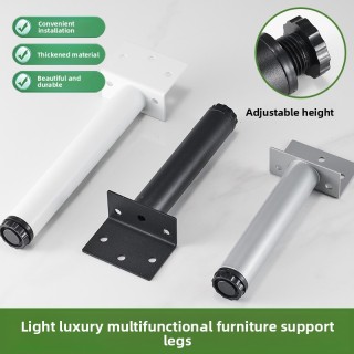 ЗЕРУН прочные железные ножки для мебели с прямым зерном, утолщенные металлические ножки для дивана, аксессуары для кроватей, современный декоративный гостиничный шкаф