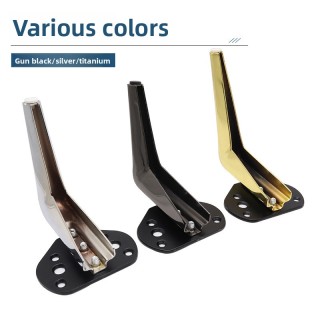 ZERUN Açısal Altın Metal Kanepe Ayakları Dolap Yatak Donanımı ve Mobilya Aksesuarları Sandalyeler ve Masalar için Sıcak Satış