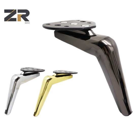 ЗЕРУН угаоне златне металне ноге за софу, хардвер и додаци за намештај за столице и столове, врућа продаја