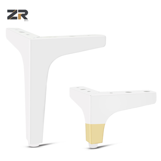 أرجل أريكة وطاولة معدنية من زيرون مصنوعة من الكروم، إكسسوارات أثاث ترفيهية أنيقة لغرفة المعيشة وغرفة النوم للفنادق والمستشفيات