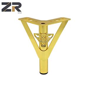 Modern Metal Furniture Hardware Accessories Fittings Hot Sale Sofa Bed Cabinet Coffee Office Table Leg Support for Kitchen Use