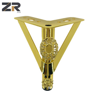 Modern Metal Furniture Hardware Accessories Fittings Hot Sale Sofa Bed Cabinet Coffee Office Table Leg Support for Kitchen Use