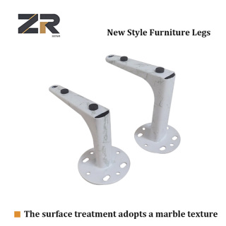 Picioare de mobilier metalice în formă de L, personalizate, din fier, pentru bucătărie, dormitor, stil modern și contemporan, pentru masă și hotel în aer liber