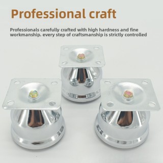 Pieds de meubles en métal monocouche de conception chinoise moderne, tasses en fer de 5 à 9 minutes pour meubles TV, canapés et tables à thé - Vente en gros