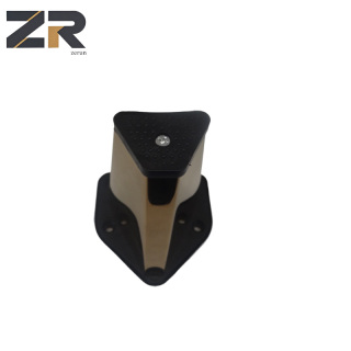 أرجل أريكة على شكل حرف L مغطاة بالبلاستيك بتصميم عصري من زيرون، ملحق كرسي بلاستيكي لغرفة المعيشة وغرفة النوم، مادة أثاث