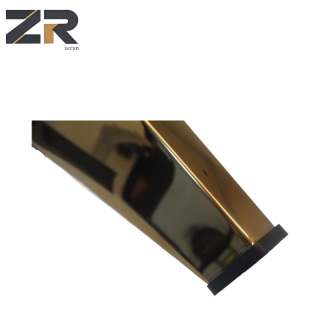 أرجل أريكة على شكل حرف L مغطاة بالبلاستيك بتصميم عصري من زيرون، ملحق كرسي بلاستيكي لغرفة المعيشة وغرفة النوم، مادة أثاث