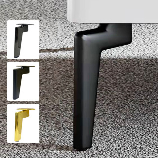 ZERUN Modern Konik Demir Mobilya Ayakları Kare Üst Plaka ile Mutfak Kanepe Yemek Masası Ev Ofis Oturma Odaları Atölyeler