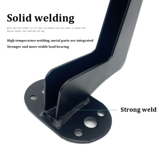 ZERUN Modern Konik Demir Mobilya Ayakları Kare Üst Plaka ile Mutfak Kanepe Yemek Masası Ev Ofis Oturma Odaları Atölyeler