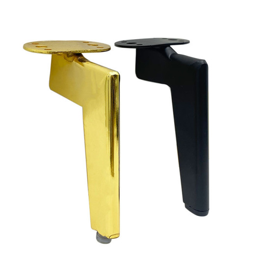 ЗЕРУН Модерне конусне гвоздене ноге за намештај са квадратном горњом плочом за кухињу, софу, трпезаријски сто, кућну канцеларију, дневне собе, радионице