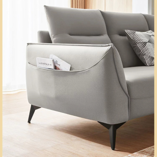 ZERUN Moderne Sofabeine aus Eisen, hochwertiges Möbelbeinzubehör aus Metall, Schwarz-Chrom-Finish, für Wohnzimmer, Hotel, Apartments, Tische