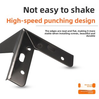 ZERUN Moderne Sofabeine aus Eisen, hochwertiges Möbelbeinzubehör aus Metall, Schwarz-Chrom-Finish, für Wohnzimmer, Hotel, Apartments, Tische