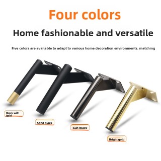 ЗЕРУН прочная современная коническая железная мебельная ножка квадратная верхняя пластина для спальни, отеля, обеденного стола, домашнего офиса, гостиной