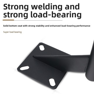 ЗЕРУН прочная современная коническая железная мебельная ножка квадратная верхняя пластина для спальни, отеля, обеденного стола, домашнего офиса, гостиной