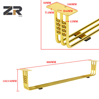 Modern Metal Furniture Hardware Accessories Fittings for Dining Sofa Bed Cabinet Coffee & Office Table Leg Support Living Room